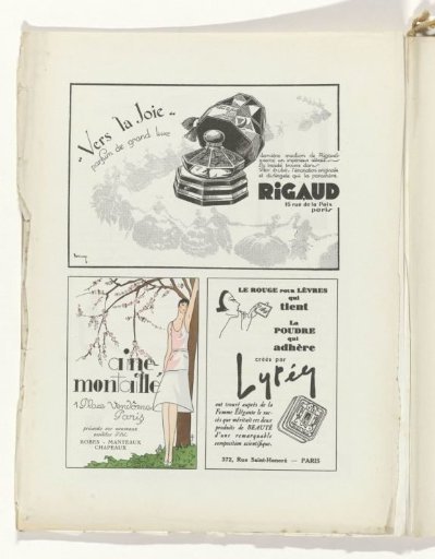 Art - Goût - Beauté, Feuillets de l' élégance féminine, March 1929, No. 103, 9th Year, p. 8