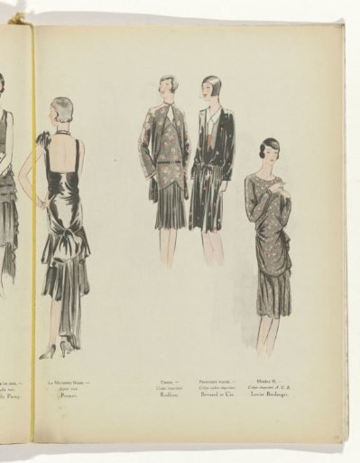 Art - Goût - Beauté, Feuillets de l'élégance féminine, May 1929, No. 105, 9th Year, p. 18