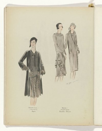 Art - Goût - Beauté, Feuillets de l'élégance féminine, May 1929, No. 105, 9th Year, p. 19
