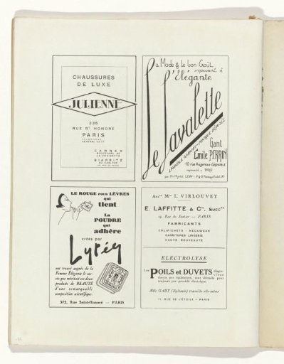 Art - Goût - Beauté, Feuillets de l' élégance féminine, May 1929, No. 105, 9th Year, p. 32