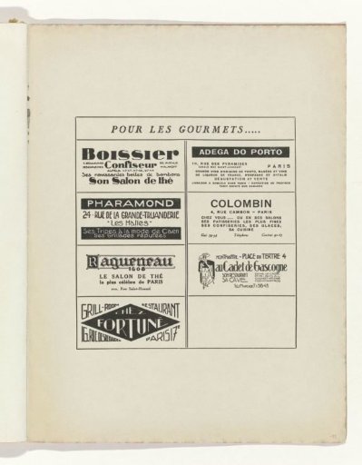 Art - Goût - Beauté, Feuillets de l' élégance féminine, May 1929, No. 105, 9th Year, p. 33