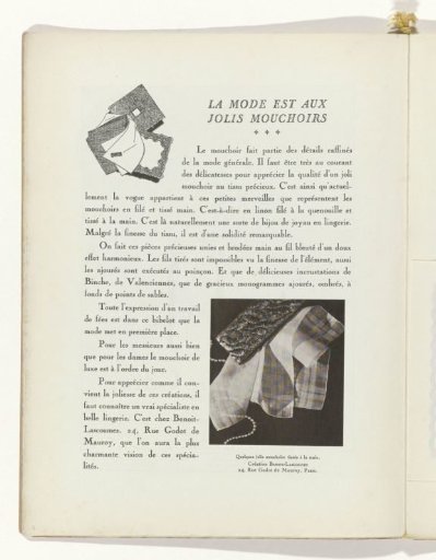Art - Taste - Beauty, Sheets of Feminine Elegance, May 1929, No. 105, 9th Year, p. 6