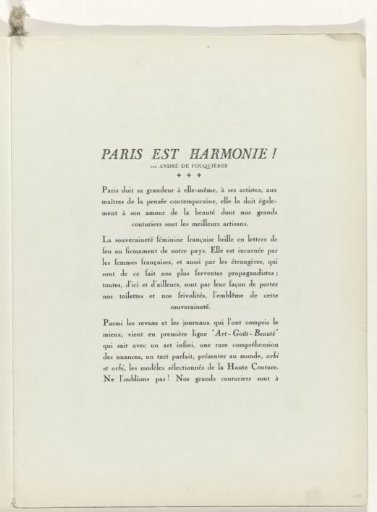 Art - Taste - Beauty, Sheets of Feminine Elegance, Christmas 1928, No. 100, 9th Year, p. 21