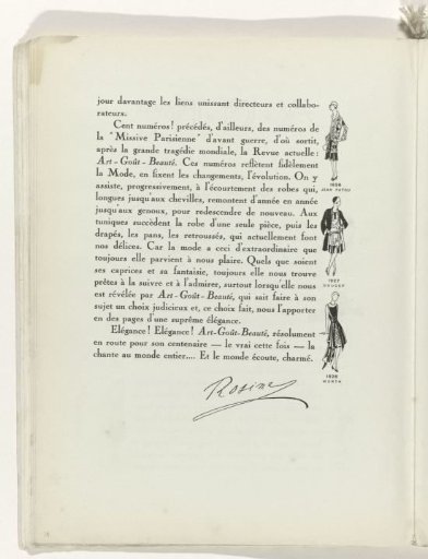 Art - Taste - Beauty, Sheets of Feminine Elegance, Christmas 1928, No. 100, 9th Year, p. 24
