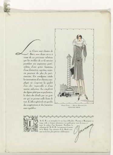 Art - Taste - Beauty, Sheets of Feminine Elegance, Christmas 1928, No. 100, 9th Year, p. 25