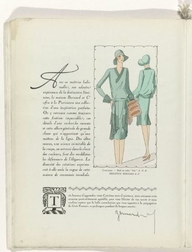 Art - Taste - Beauty, Sheets of Feminine Elegance, Christmas 1928, No. 100, 9th Year, p. 26