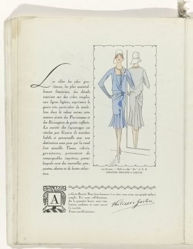 Art - Taste - Beauty, Sheets of Feminine Elegance, Christmas 1928, No. 100, 9th Year, p. 34