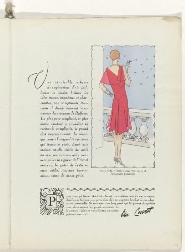 Art - Taste - Beauty, Sheets of Feminine Elegance, Christmas 1928, No. 100, 9th Year, p. 39