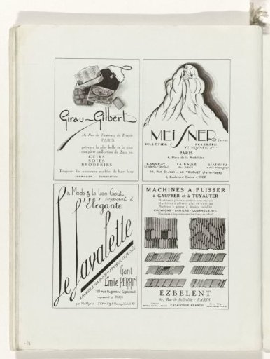 Art - Taste - Beauty, Sheets of Feminine Elegance, Christmas 1928, No. 100, 9th Year, p. 62