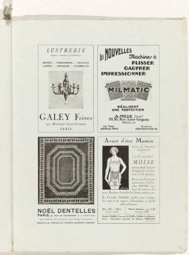 Art - Taste - Beauty, Sheets of Feminine Elegance, Christmas 1928, No. 100, 9th Year, p. 63