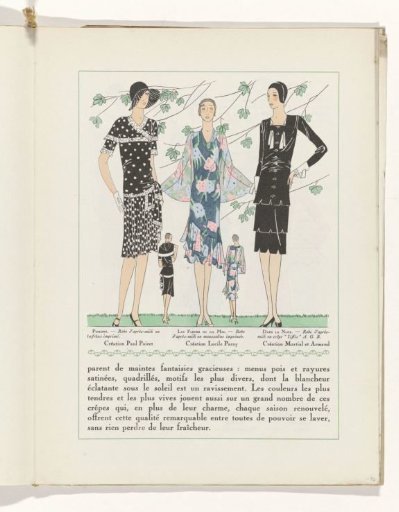 Art - Goût - Beauté, Feuillets de l' élégance féminine, June 1929, No. 106, 9th Year, p.10