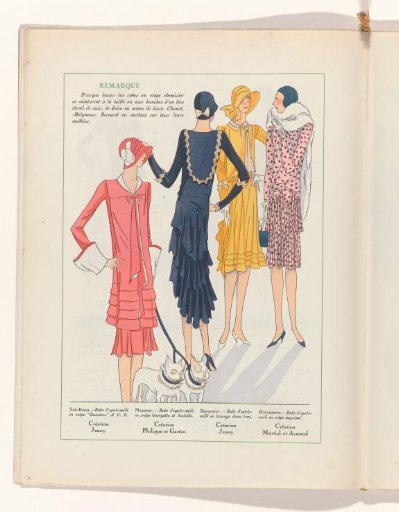 Art - Goût - Beauté, Feuillets de l' élégance féminine, June 1929, No. 106, 9th Year, p.11