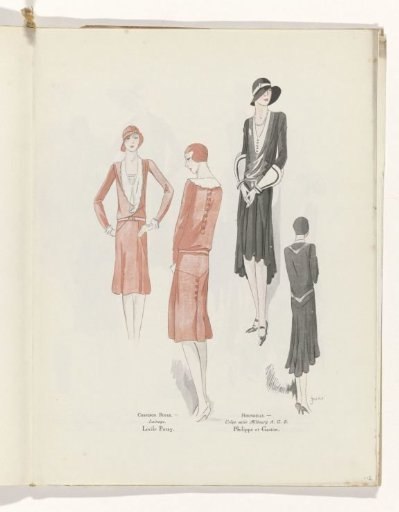 Art - Goût - Beauté, Feuillets de l' élégance féminine, June 1929, No. 106, 9th Year, p.12
