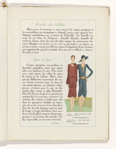 Art - Taste - Beauty, Sheets of Feminine Elegance, June 1929, No. 106, 9th Year, p.16