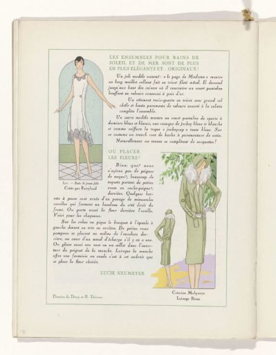 Art - Taste - Beauty, Sheets of Feminine Elegance, June 1929, No. 106, 9th Year, p.21