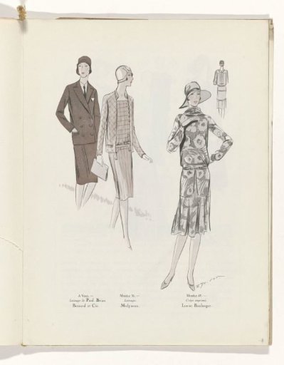 Art - Goût - Beauté, Feuillets de l' élégance féminine, June 1929, No. 106, 9th Year, p.8