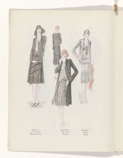 Art - Goût - Beauté, Feuillets de l' élégance féminine, June 1929, No. 106, 9th Year, p.9