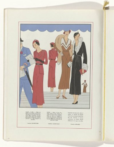 Art - Goût - Beauté, Feuillets de l' élégance féminine, November 1931, No. 135, 12th Year, p. 20