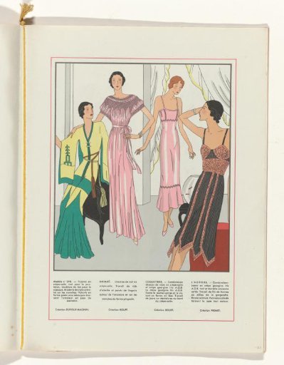 Art - Goût - Beauté, Feuillets de l' élégance féminine, November 1931, No. 135, 12th Year, p. 21