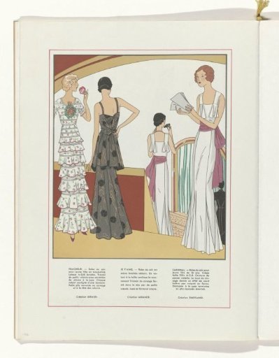Art - Goût - Beauté, Feuillets de l' élégance féminine, November 1931, No. 135, 12th Year, p. 24