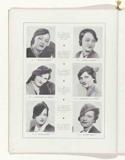 Art - Goût - Beauté, Feuillets de l' élégance féminine, November 1931, No. 135, 12th Year, p. 28