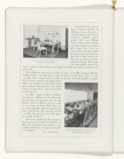 Art - Goût - Beauté, Feuillets de l' élégance féminine, November 1931, No. 135, 12th Year, p. 230