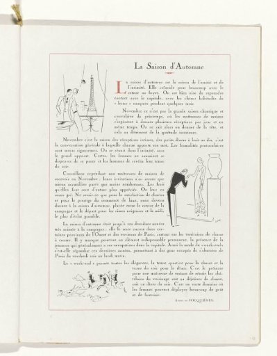 Art - Goût - Beauté, Feuillets de l' élégance féminine, November 1931, No. 135, 12th Year, p. 33