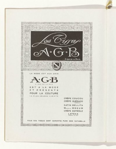 Art - Taste - Beauty, Sheets of Feminine Elegance, November 1931, No. 135, 12th Year, p. 4