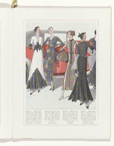 Art - Taste - Beauty, Sheets of Feminine Elegance, November 1931, No. 135, 12th Year, p. 7