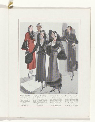 Art - Taste - Beauty, Sheets of Feminine Elegance, November 1931, No. 135, 12th Year, p. 9