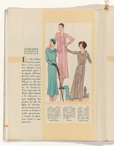 Art - Taste - Beauty, Sheets of Feminine Elegance, May 1931, No. 129, 11th Year, p. 14