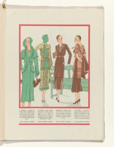 Art - Taste - Beauty, Sheets of Feminine Elegance, May 1931, No. 129, 11th Year, p. 19