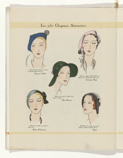 Art - Taste - Beauty, Sheets of Feminine Elegance, May 1931, No. 129, 11th Year, p. 28