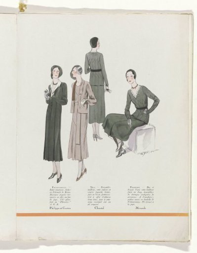 Art - Goût - Beauté, Feuillets de l' élégance féminine, May 1931, No. 129, 11th Year, p. 3