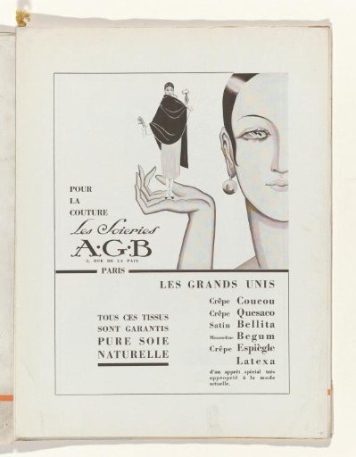 Art - Goût - Beauté, Feuillets de l' élégance féminine, May 1931, No. 129, 11th Year, p. 5