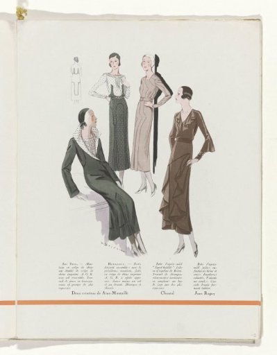 Art - Taste - Beauty, Sheets of Feminine Elegance, May 1931, No. 129, 11th Year, p. 9