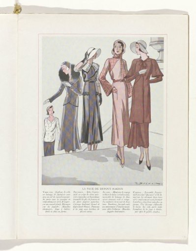 Art - Goût - Beauté, Feuillets de l' élégance féminine, March 1932, No. 139, 12th Year, p. 11