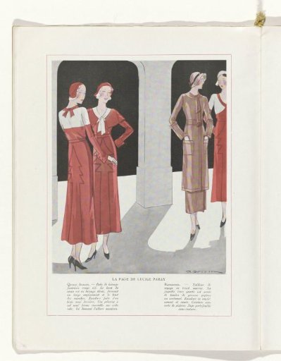 Art - Goût - Beauté, Feuillets de l' élégance féminine, March 1932, No. 139, 12th Year, p. 12