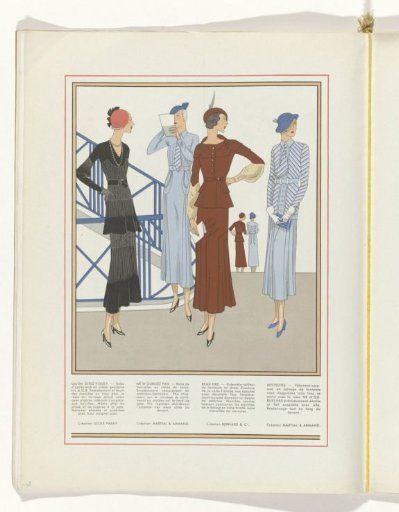 Art - Goût - Beauté, Feuillets de l' élégance féminine, March 1932, No. 139, 12th Year, p. 18