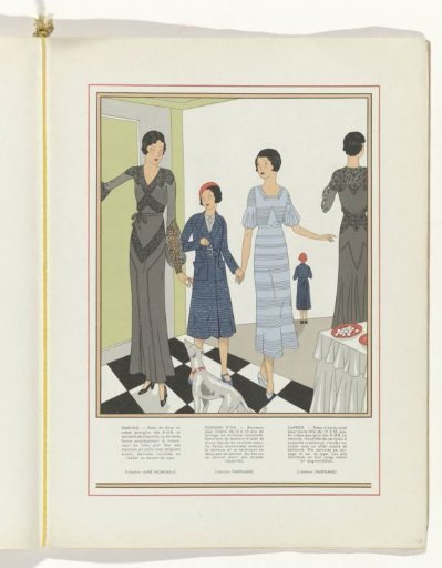 Art - Goût - Beauté, Feuillets de l' élégance féminine, March 1932, No. 139, 12th Year, p. 19