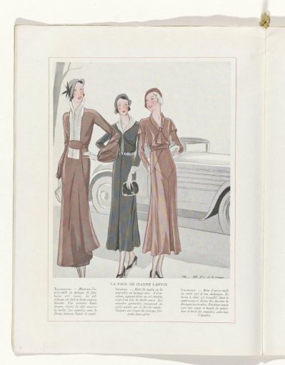 Art - Goût - Beauté, Feuillets de l' élégance féminine, March 1932, No. 139, 12th Year, p. 6