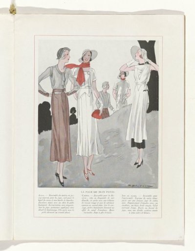Art - Goût - Beauté, Feuillets de l' élégance féminine, March 1932, No. 139, 12th Year, p. 7