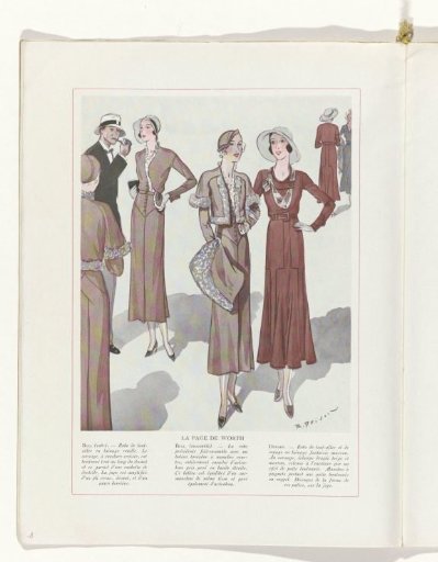 Art - Goût - Beauté, Feuillets de l' élégance féminine, March 1932, No. 139, 12th Year, p. 8