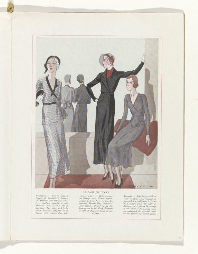 Art - Goût - Beauté, Feuillets de l' élégance féminine, March 1932, No. 139, 12th Year, p. 9