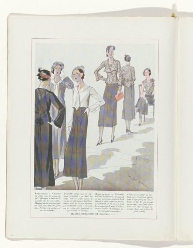 Art - Goût - Beauté, Feuillets de l' élégance féminine, June 1932, No. 142, 12th Year, p. 10