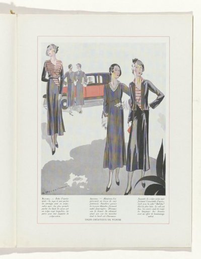 Art - Goût - Beauté, Feuillets de l' élégance féminine, June 1932, No. 142, 12th Year, p. 11