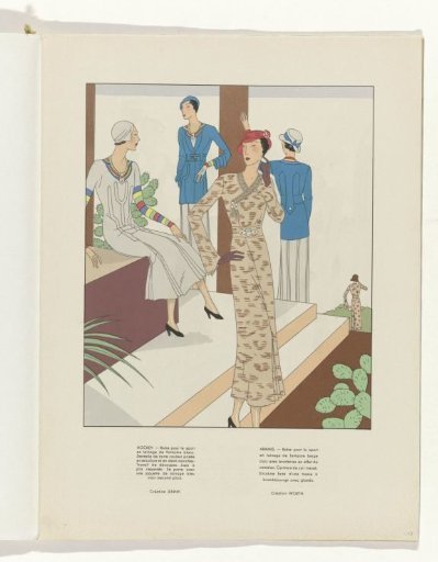 Art - Goût - Beauté, Feuillets de l' élégance féminine, June 1932, No. 142, 12th Year, p. 17