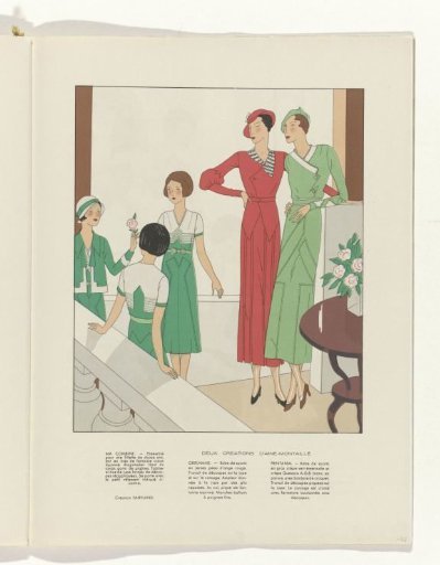 Art - Goût - Beauté, Feuillets de l' élégance féminine, June 1932, No. 142, 12th Year, p. 23