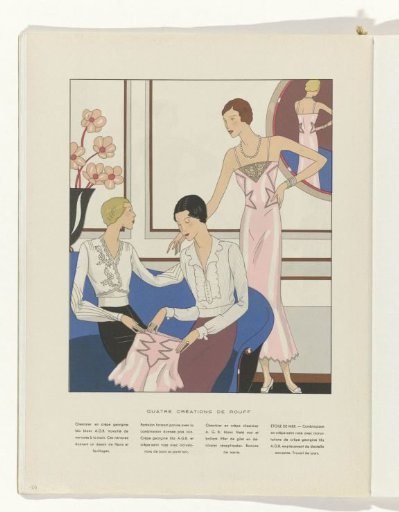 Art - Goût - Beauté, Feuillets de l' élégance féminine, June 1932, No. 142, 12th Year, p. 24