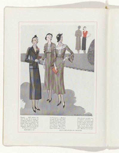 Art - Goût - Beauté, Feuillets de l' élégance féminine, June 1932, No. 142, 12th Year, p. 6